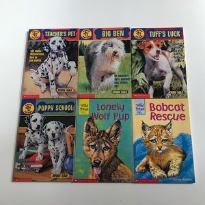 SET of 6 - Puppy Patrol & Wild Paws books